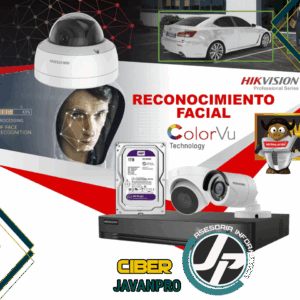 Kit de 4 camaras Bullet marca Hivision